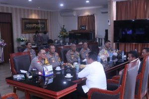 PERERAT SILATURAHMI, KAPOLDA KEPRI TERIMA KUNJUNGAN DARI GUBERNUR PROVINSI KEPRI