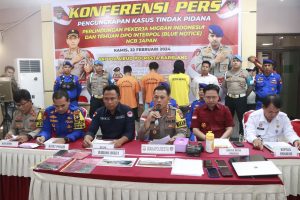 Polresta Barelang, Ungkap Pelaku Tindak Pidana Orang perseorangan Dilarang Menempatkan Pekerja Migran Indonesia ke Luar Negeri dan Temuan DPO Interpol (Blue Notice) NCB JAPAN