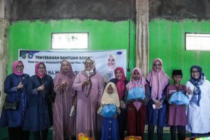 Sambut Berkah Ramadan, Marlin Agustina Berikan Bantuan Sembako Kepada Masyarakat