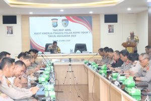 Wakapolda Kepri Pimpin Taklimat Awal Tahap I Audit Kinerja Itwasda Polda Kepri