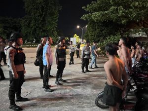 Polda Kepri Melaksanakan Kegiatan Patroli Rutin Untuk Mencegah Gangguan Kamtibmas Di Wilayah Kepulauan Riau