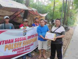 Polsek Sekupang Gelar Bantuan Sosial di Kampung Agas: Bentuk Kepedulian Nyata pada Masyarakat