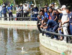 Serunya Event Mancing Mania BP Batam di Taman Rusa