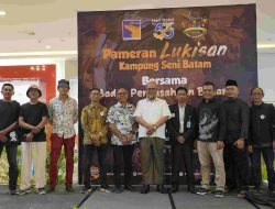 Plh Kepala BP Batam Purwiyanto Buka Pameran Lukisan Pembangunan dan Pariwisata