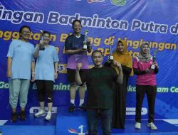 Pertandingan Badminton Dalam Rangka Hari Bakti BP Batam ke-53 Tahun Resmi Berakhir