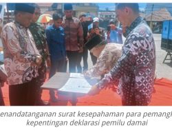 Bawaslu Padang Pariaman Deklarasikan Pemilihan Damai