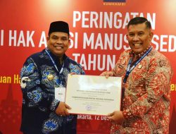 Hatttrick ..! Padang Pariaman Kembali Terima Penghargaan Kabupaten Peduli HAM tahun 2024
