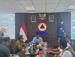 Audiensi dengan BNPB, Bupati JKA Sampaikan Langsung Kondisi Daerahnya Pasca Bencana