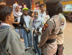 Polwan Polresta Barelang Laksanakan Patroli Malam Ciptakan Rasa Aman Di Wilayah Hukum Barelang