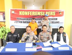 Kapolresta Gelar Konferensi Pers Kasus Penempatan Ilegal Pekerja Migran Indonesia Tujuan Kamboja