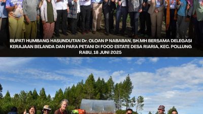 Ketua DEN bersama Delegasi Belanda Berkunjung Ke TSTH2 Humbahas