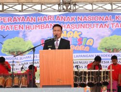 Peringatan Hari Anak Nasional 2025 di Humbahas: “Anak Hebat, Indonesia Kuat Menuju Indonesia Emas 2045”