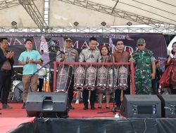 Bupati Humbahas Buka Festival Marende, Ajak Masyarakat Hadir Dan Bernyanyi Bersama