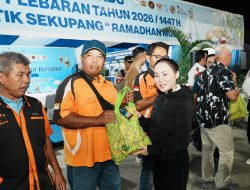 Pastikan Arus Mudik Berjalan Lancar, Amsakar-Li Claudia Pantau Arus Mudik Lebaran