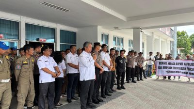 Wakil Bupati Tapanuli Utara Fasilitasi Dialog dengan Massa unjukrasa terkait pencairan dana supplier MBG