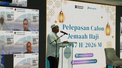 PT Pelindo Regional 1 Melaksanakan Acara Pelepasan Calon Jemaah Haji 2026
