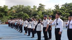 Apel Pagi Lapas Batam Dirangkaikan dengan Penyematan Tanda Kenaikan Pangkat Kasubsi Bimkemaswat, Perkuat Integritas dan Profesionalisme