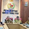 Rakor Bersama Mendagri, Bupati Taput Dukung Pengendalian Inflasi dan Program Strategis Nasional‎
