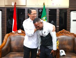 Amsakar Sambut Timnas Indonesia Legend, Dorong Lahirnya Talenta Sepak Bola dari Batam