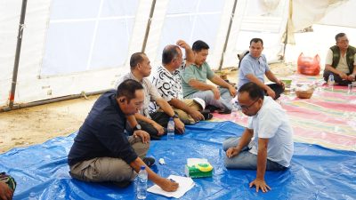 Bupati Taput Instruksikan Pembangunan 22 Unit Huntap KDM di Pagaran Lambung 1 Selesai Tahun Ini