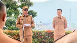 Pimpin Apel Gabungan, Bupati Taput Tekankan Perubahan Mental Kerja ASN dan Penguatan Pelayanan Publik