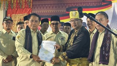 Bupati JKA Lantik DPW PKDP Bengkulu, Dorong Organisasi Perkuat Silaturahmi dan Kontribusi di Rantau