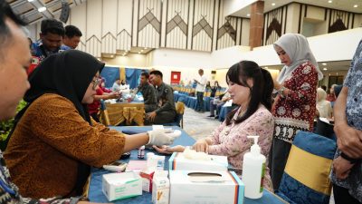 Perkuat Kepedulian terhadap Sesama, BP Batam Gelar Donor Darah dalam Rangkaian Hari Bakti ke-55
