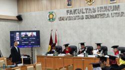 Rusdi Marzuki Raih Gelar Doktor Ilmu Hukum USU, Disertasi Bahas Pencemaran Nama Baik di Media Sosial
