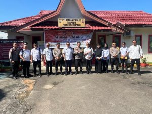 Kapolsek Sekupang Sambut Kedatangan Tim Irwasda Polda Kepri