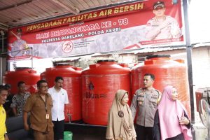 Sambut Hari Bhayangkara Ke-78, Polresta Barelang Salurkan Fasilitas Air Bersih di Lingkungan Masjid Ar-Rohman Bengkong Kota Batam