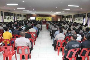 Polresta Barelang Menggelar Pelatihan Pra Operasi Mantap Praja Seligi 2024