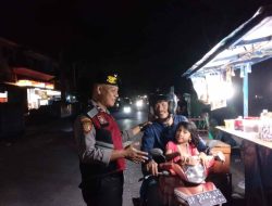 Polsek Sekupang Berikan Edukasi Lalu Lintas dan Himbauan Pilkada 2024 dalam Patroli Malam