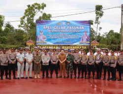 Polres Bintan Gelar Pasukan dalam rangka Operasi Zebra Seligi 2024
