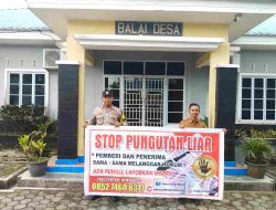 Cegah pungli, Bhabinkamtibmas sosialisasi saber pungli