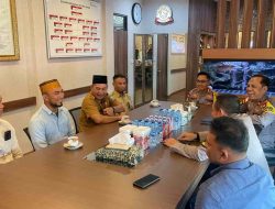 Kapolres Bintan Sambut Kedatangan BPD KKSS Bintan di Polres Bintan