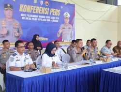 Ditlantas Polda Kepri Gelar Konferensi Pers Berhasil Amankan 28 Unit Angkutan Barang Overload Overdomination Dalam Operasi Zebra Seligi 2024