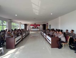 Ini Pesan Kapolres Bintan Kepada Bhabinkamtibmas dan Polisi RW Dalam Kegiatan Apel Bhabinkamtibmas