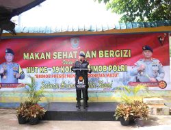 Bakti Sosial Sat Brimob Polda Kepri di SDN 18 Galang: Makanan Sehat Untuk Masa Depan Anak Bangsa