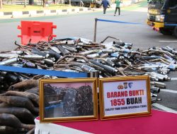 Polresta Barelang Gelar Rilis Akhir Tahun, Paparkan Capaian Kinerja 2024 dan Pemusnahan Barang Bukti Narkoba serta Knalpot Tidak Sesuai Spesifikasi Teknis (Knalpot Brong)