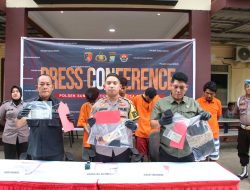 Tutup Akhir Tahun 2024: Polsek Sei Beduk Gelar Konferensi Pers Ungkap Tiga Kasus Pencurian Kendaraan Bermotor (Curanmor)
