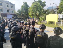Polresta Barelang Kembali Amankan Aksi Unjuk Rasa Lanjutan Oleh Koalisi Rakyat Batam Tuntut Kenaikan UMSK Kota Batam 2025