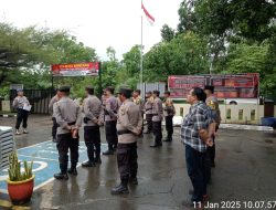 Hadapi Musim Penghujan, Polresta Barelang Laksanakan Apel Siaga Bencana