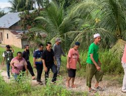 Jalan Penghubung Bukit Gonggang-Sungai Rambai Butuh Perhatian, As Mar Lambau Turun Tangan