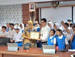 Kadis Kominfo Batam Terima Kunjungan Literasi Digital Siswa SD Kartini ll Batam