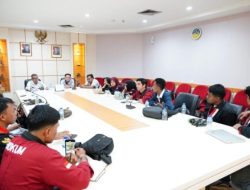Audiensi Bersama GMNI Kota Batam, Sekda Jefridin Ajak Mahasiswa Sukseskan Pembangunan Batam
