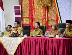 Gelar Rakor Perdana Lintas Perangkat Daerah, Wakil Bupati Rahmat Hidayat “Tetap Optimis Ditengah Isu Efisiensi”