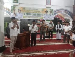Wakil Gubernur Sumbar Vasko Ruseymi ST Pimpin Tim Safari Ramadhan Adakan Kunjungan ke Masjid Ampek Lingkung Singguling Lubuk Alung