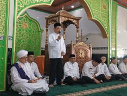 Penuhi Janji, JKA-Rahmat Jumat Perdana Di Masjid Nurul Haq Pasa Baru Sunur Barat