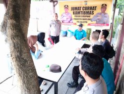 Jumat Curhat Polsek Sekupang: Kapolsek Sampaikan Himbauan Kamtibmas Jelang Idul Fitri 1446 H