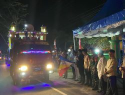 Polres Bintan dan jajaran melaksanakan pengamanan serentak Pawai Takbir 1446 H 2025 M